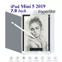 Ipad Mini 5 7.9 inch 2019 Paperlike Screen Guard Protector Clear Kaca