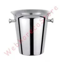 Wine Bucket Stainless 22x23cm/ Ember Botol Anggur