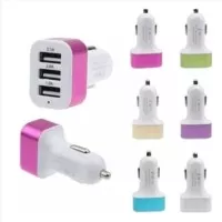 CAR CHARGER MOBIL 3 USB USB CAR CHARGER SAVER MOBIL charger