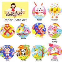 Paper Plate Art / Mainan keterampilan anak / Kids Art and Craft