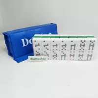 set alat game permainan kartu batu balok domino gaple mahjong
