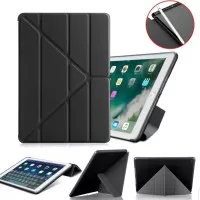 iPad 9.7 2017 2018 Smart Cover Case 3 fold Magnetic With Pencil Holder