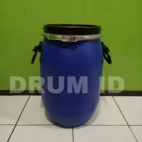 Drum plastik bekas pakai/Tong sampah HDPE kapasitas 30 liter