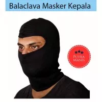 Masker sepeda Motor ninja cover full face penutup Kepala wajah maling