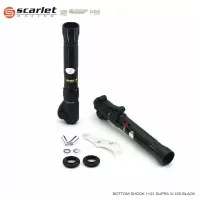 SCARLET RACING Bottom Shock Motor Supra x 125 1121 Black