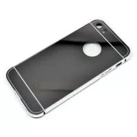 Aluminium Bumper with Mirror Back Cover [iPhone SE/5/5s]