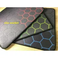 Mouse Pad Alas Mouse Corak LED Black Mouse Pad 30 x 24 Gaming Komputer