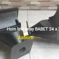 Horn Line Array BABET 24 X 24 Alminium - corong driver tweeter