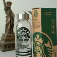 Botol air minum olahraga bekal tumbler barang import 300ml starbucks