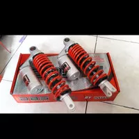 shock shockbreaker tabung dbs copy yss 280mm aerox nouvo warna merah