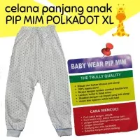 Celana Panjang Anak 2-3 Tahun size XL Pip Mim Polkadot Best Quality
