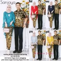Batik Couple / Batik Sarimbit Brokat Susun Sanjaya Couple