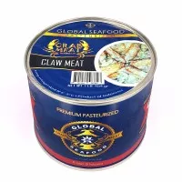 Crab meat in can - claw meat /daging kaki rajungan