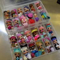 LOL Surprise Dolls Organizer Box ( Kotak Penyimpanan LOL Dolls)