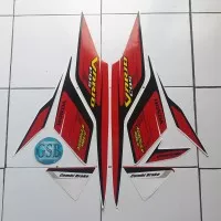 stiker lis body motor honda vario cbs 110 2009 putih-merah