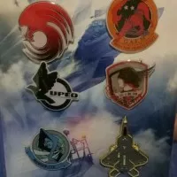 pin emblem ace combat 7 koleksi