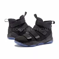 Sneakers Hitam 1 Nike Lebron James 11 Soldier Black ICE Perfect Kick