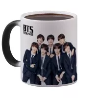 Magic Mug BTS Signature Mug Kpop K Pop Ajaib Bunglon Import 325 ml