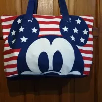 Imported Mickey Mouse Americana Foldable Tote Bag