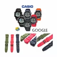 Tali jam tangan Casio AE-1000 Rubber strap Bonus Pen