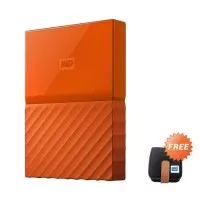 WD My Passport 1 TB - HD HDD Hardisk Eksternal External 2.5" - Orange