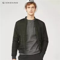 Giardano Men Thick Quilted Bomber Jaket