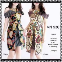 dress batik sabrina wanita