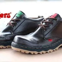 Sepatu Safety Boots Pria Pendek Kickers Bams Pekerja Konstruksi