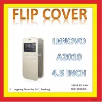 LENOVO A2010 4.5 INCH UME FLIP SHELL SARNG FLIP COVER JELLY GEA 904010