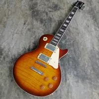 Gitar Elektrik Custom Gibson Les Paul Standart Premium Orange Burst