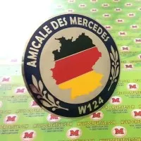 Emblem Grill Mercedes Benz W124 - Tempelan Mobil Grill
