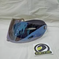 Visor (kaca) Nolan N64 Iridium Blue