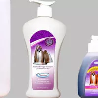 Sanitiser Aromatherapy Lavender for long hair dog 532ml shampo anjing