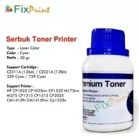 Serbuk Toner HP CM1415fn CM1415fnw CP1525n CE320A 128A Black