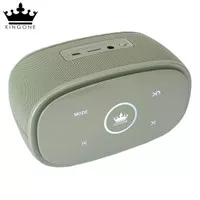 KINGONE K5 Speaker Portable Bluetooth Super Bass Touch Hijau Grey
