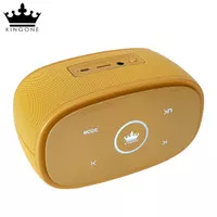 KINGONE K5 Speaker Portable Bluetooth Super Bass Touch Control Kuning