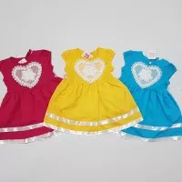Dress Baju Anak Bayi Perempuan Pesta Kondangan Renda Love