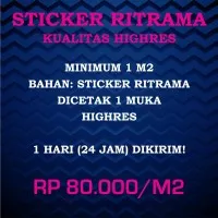 Print Cetak Sticker RITRAMA Highres