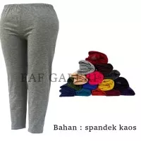 Legging Panjang Bahan Kaos Jumbo - Grosir Legging Wanita