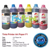 Tinta Refill Printer Epson Art Paper F1 1 Liter 1L ArtPaper Ink - Biru