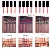 Huda beauty 4 in 1 pink - red - nude - brown edition