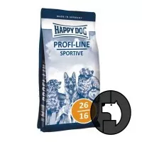 happy dog profi-line 20 kg sportive 26/16