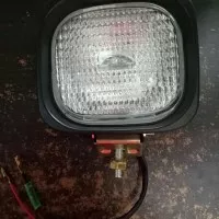 Lampu Kotak 12V Mini Gagang Clear - Lampu Kerja - Work Lamp - Fog Lamp