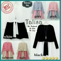 talisa blouse tunik blouse muslim wanita blouse kerja wanita korea