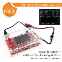 Digital Oscilloscope DSO138 Sudah di Rakit Termasuk Casing Akrilik