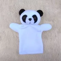 Boneka Tangan Karakter Hewan Panda| Mainan Edukatif | Boneka Anak