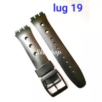 Swatch Strap 19mm Irony chrono New gent Diaphane Tali jam tangan