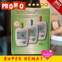 Easy Touch GCHB Alat Tes Cek Gula Darah Kolesterol Hemoglobin Akurat