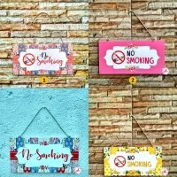 Wall Decor l Hiasan Dekorasi Rumah Shabby: No Smoking 2