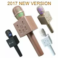 mic karaoke bluetooth q7 mic wireless microphone speaker karaoke tuxun